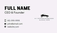 Black Racing Vehicle Business Card Image Preview