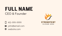 Fire Fish Restaurant Business Card Image Preview