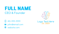 Happy Helping Hands Business Card Image Preview