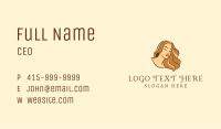 Woman Hair Salon Business Card Image Preview