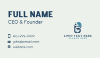 Paint Bucket Home Maintenance Business Card Image Preview