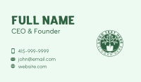 Shovel Fern Gardening Business Card Preview