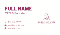 Ritual Yoga Wellness Business Card Image Preview