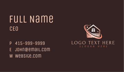 Clean House Flooring  Business Card Image Preview