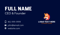 Animal Fox Wildlife Business Card Preview
