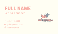 Dog Cat Pet Grooming Business Card Image Preview