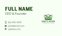 Grass Lawn Mower Business Card Image Preview