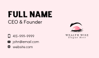 Eyelash Extension Salon Business Card Image Preview