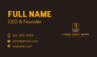 Industrial Laser Machine  Business Card Design