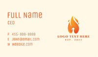 Fire Arrow Sustainable Energy Business Card Image Preview