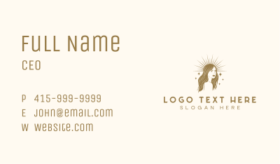 Beauty Female Boutique Business Card Image Preview