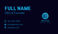 Brain Ai Cyber Programmer Business Card Image Preview