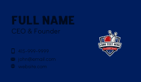 Bowling Ball Pin Shield Business Card Image Preview