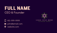 Nature Flower Spa Business Card Image Preview