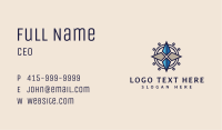 Vintage Navigation Star Business Card Image Preview