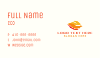 Phoenix Bird Flame Business Card Image Preview