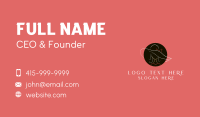 Fashion Design Hat Business Card Design