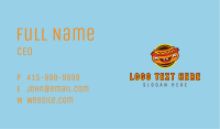 Pop Art Sausage Bun Business Card Image Preview