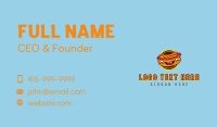 Pop Art Sausage Bun Business Card Design