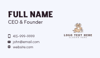 Greek Pug Dog Business Card Image Preview