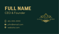 Vintage Classic Crest Business Card Image Preview