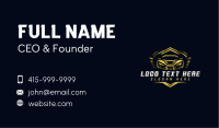 Automotive Garage Detailing Business Card Image Preview