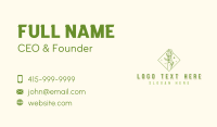 Flower Hand Wellness Business Card Preview