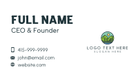 Nature Mountain Hill Business Card Design