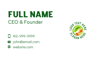 Eco Leaf Energy Business Card Image Preview