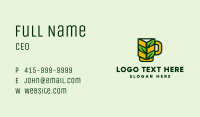 Organic Beer Mug  Business Card Image Preview