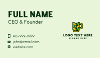 Organic Beer Mug  Business Card Image Preview