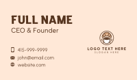 Croissant Coffee Cup Business Card Image Preview