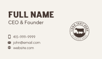 Grass Cow Farm Business Card Image Preview