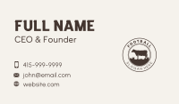 Grass Cow Farm Business Card Image Preview