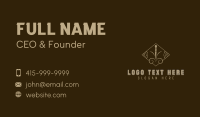 Woodcraft Wood Chisel Business Card Preview