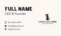 Canine Dog Ball Business Card Design