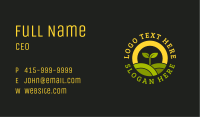 Leaf Sprout Farm Business Card Image Preview