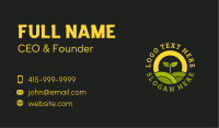 Leaf Sprout Farm Business Card Image Preview
