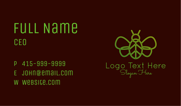 Butterfly Nature Insect  Business Card Design Image Preview