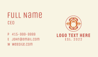 Kettlebell Fitness Gym Business Card Image Preview