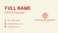 Kettlebell Fitness Gym Business Card Image Preview