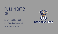 Soccer Bull Star Business Card Image Preview