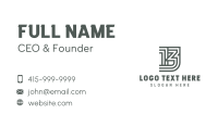 Commemoration Event Number 13 Business Card Preview