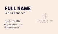 Flower Garden Spa Business Card Image Preview