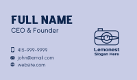 Eye Lens Photography Business Card Image Preview