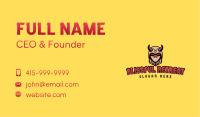 Ninja Warrior Fighter Business Card Image Preview