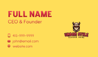 Ninja Warrior Fighter Business Card Image Preview