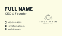 Royal Shield Academy  Business Card Design