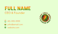 Rasta Lion Jamaican Business Card Image Preview