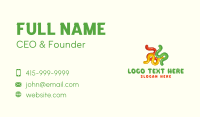 Gummy Worm Edible Business Card Preview